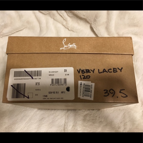 Authentic Christian Louboutin peep toe heels - Picture 2 of 5